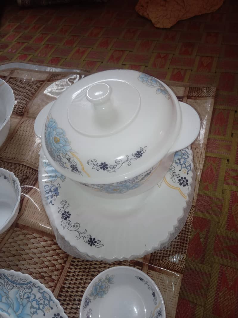 marble dinner set 3