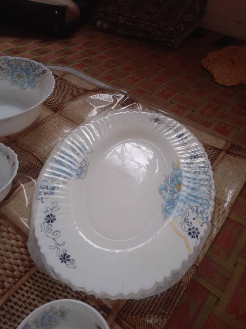 marble dinner set 6