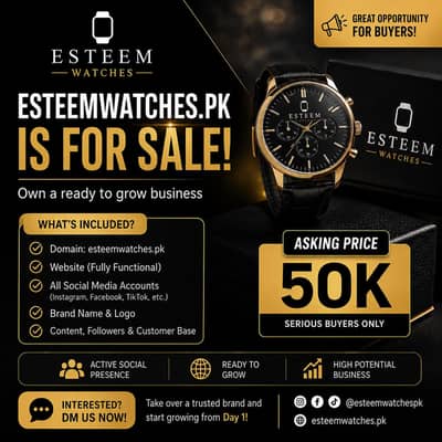 Esteem Watches Online Store