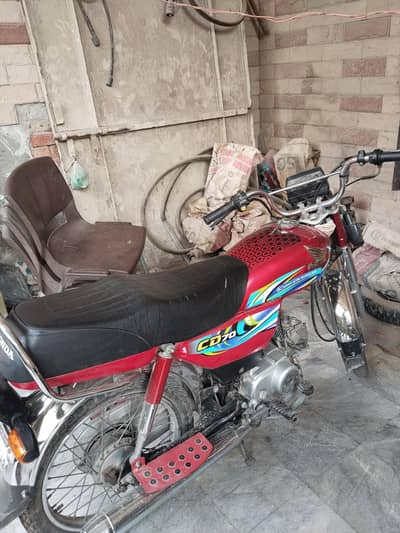 Honda cd 70 2024 modal 10/10 condition