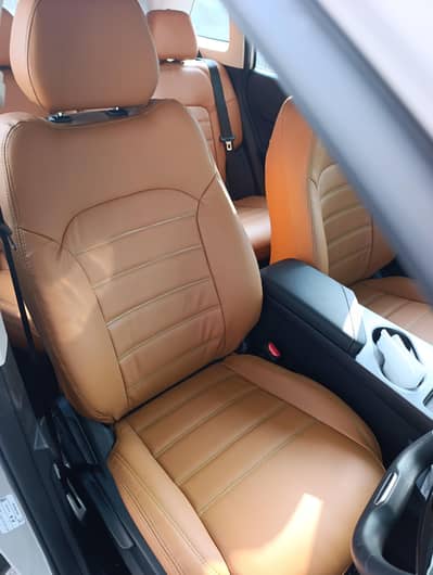 Premium Two tone seat covers for Prado honda vezel