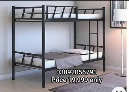 Iron Double Bed / Bed Set / kids bed / iron Bunker Bed/Bunk single bed