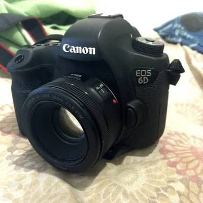 Canon EOD 6D with 50mm 1.8 USM