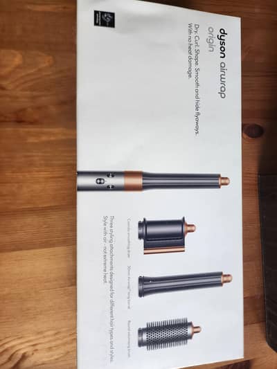 Dyson Airwrap Origin with three attachments