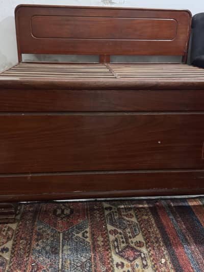 King Size Double Bed For Sale - (Solid)  (No Plywood)⁠