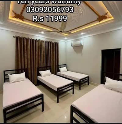 Single Bed | Iron single bed | Steel bed | Bed Set | kids bed | double