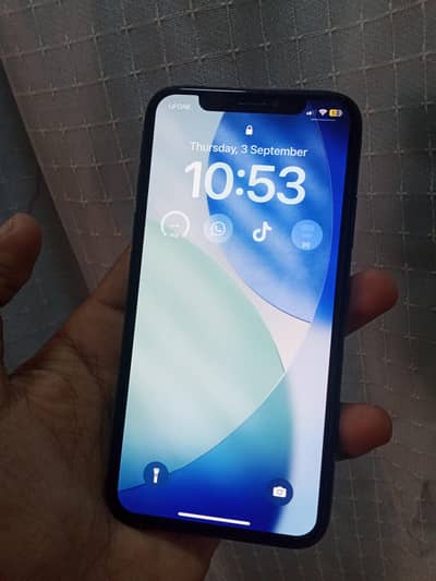 Apple iPhone X PTA approved 64gb memory