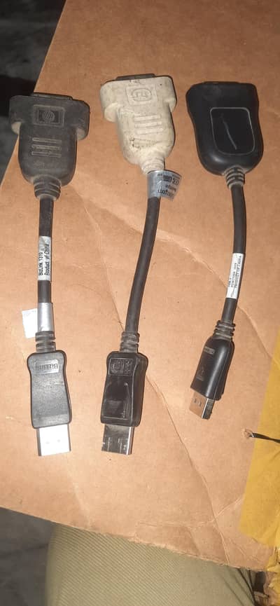 dvi d port cables and converters