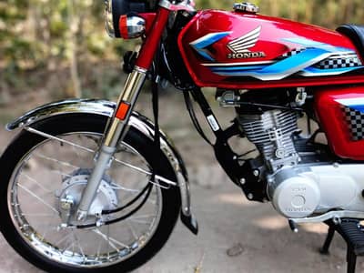 Honda CG 125 2024 RED PREMIUM Class Honda FOR SALE