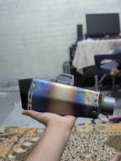 SC Project Style Universal Exhaust /Muffler with carbon fiber end cap