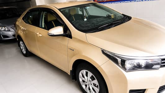 Toyota Corolla GLi 2016 Gold | Bumper to Bumper Genuine