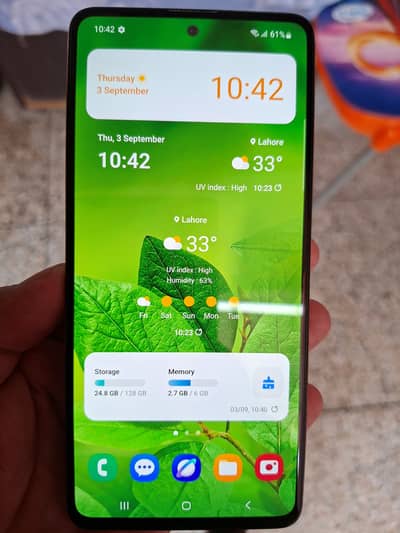 Samsung A51 available with original box and accessories