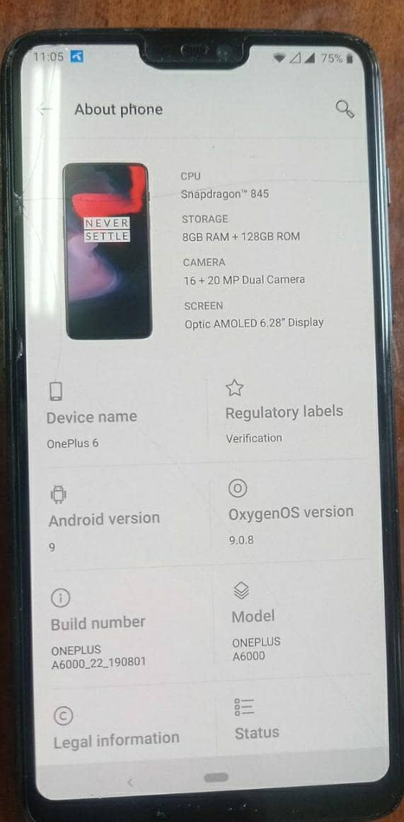 One Plus 6 2