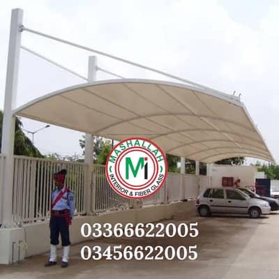carparking shades - tensile shade - garage shade - tensile fabrication