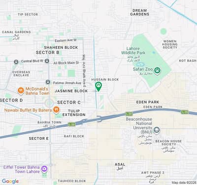 7 Marla Open Form Plot For Sale Hussain Block No Tax No Transfer Fee