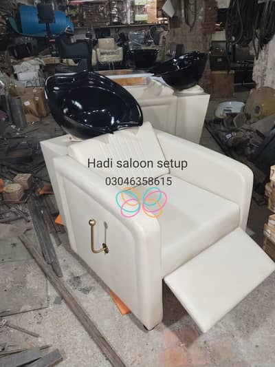 Barber chair/Cutting chair/ Shampoo unit/Trolly/Saloon Furniture.