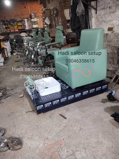 Barber chair/Cutting chair/ Shampoo unit/Trolly/Saloon Furniture.
