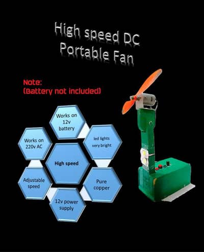 Handmade High speed Portable fan.