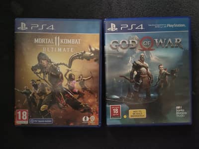 God Of War And Mortal Kombat 11 Ultimate Edition PS4/PS5