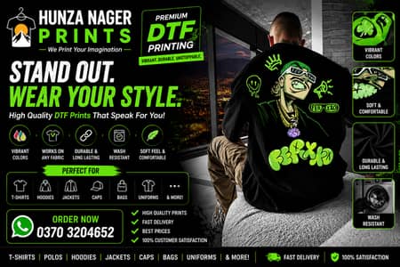Custom DTF Printed T-Shirt | Premium Quality Oversized Graphic Tee