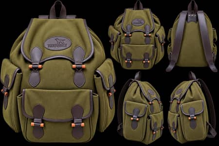 Premium Vintage Backpack with Leather finish Hiking & travel Bag.