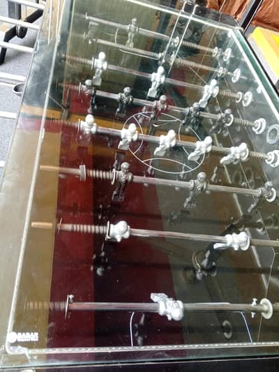 Foosball Table Tamper Glass Lightning inside the Table