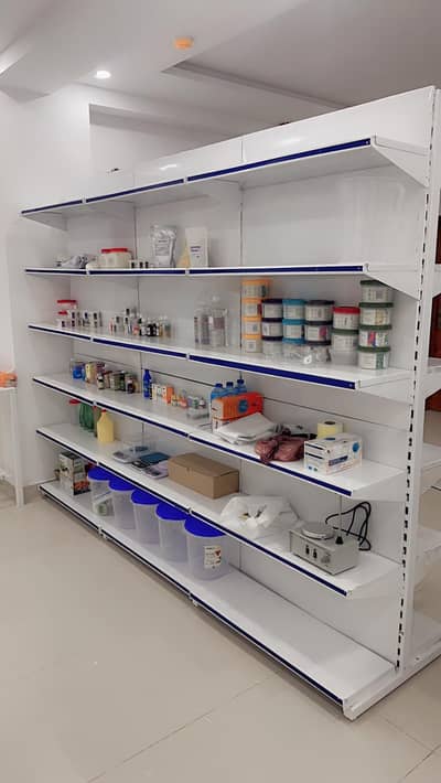 Racks/super store racks/industrial racks/pharmacy racks/cash counters