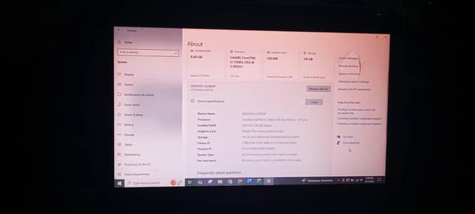 HP Elite book laptop