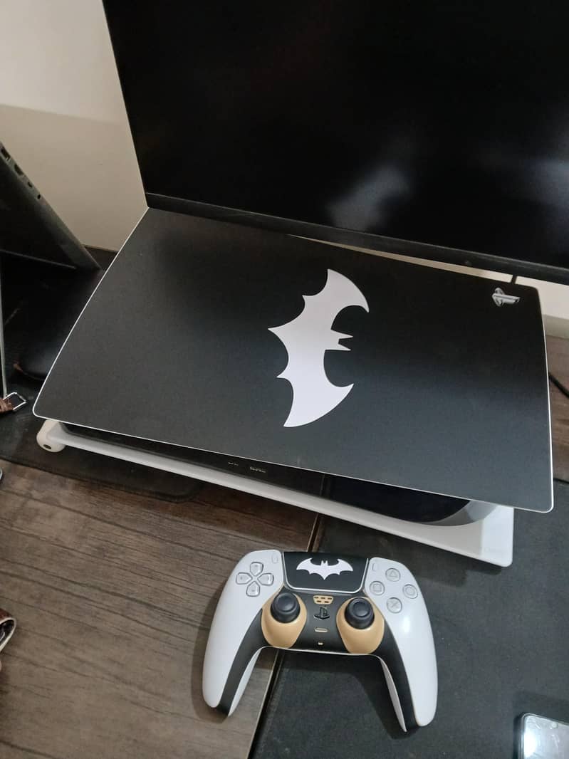 PS5 fat Disk (UK model) with one controller 1