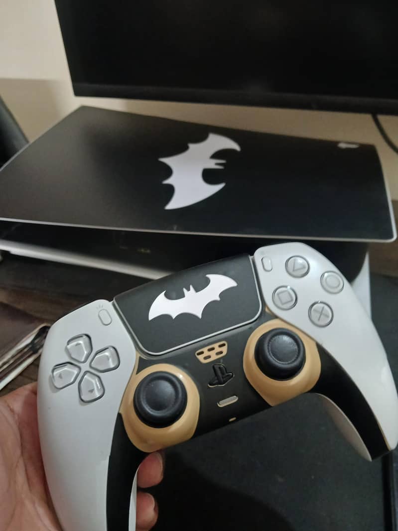 PS5 fat Disk (UK model) with one controller 3