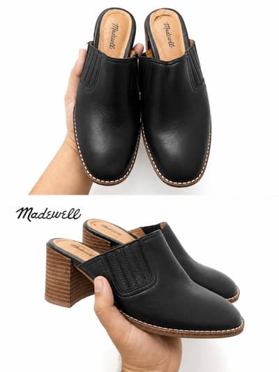 The Carey Mule In Leather by Madewell brand  $148.00