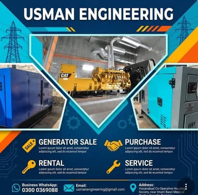 gas desail power ganator sell servic rental