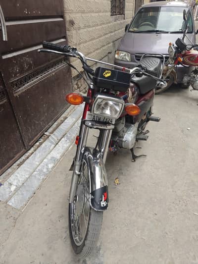 03124450687,Honda125 2023 model registerd 2024,mint condition,