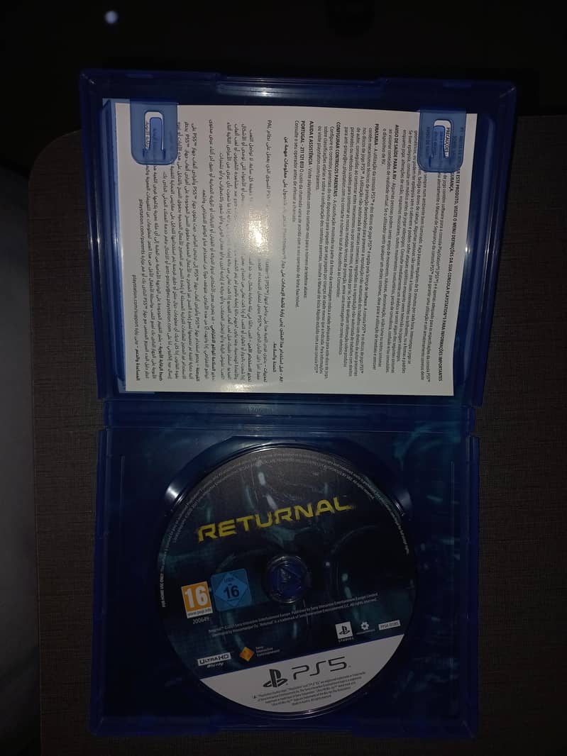 PS5 game CD 1