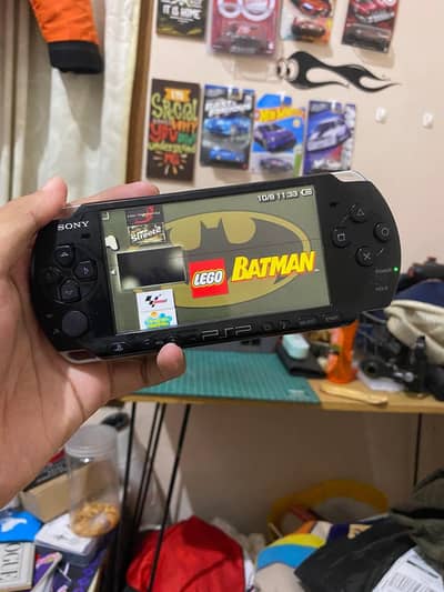 PSP Silver & Black | Delivery Available All Over Pakistan