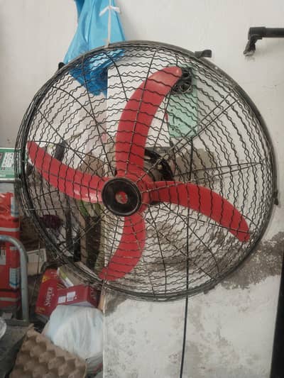 DC Bracket fan with DC Inverter Charger extension