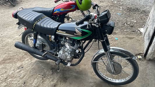Honda CG125 2013 model black beauty