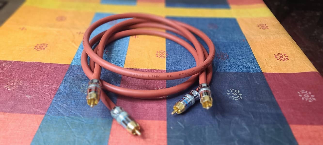 Sonic Link SG Message Audio Interconnect Cables(pair) 3