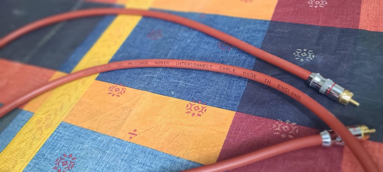 Sonic Link SG Message Audio Interconnect Cables(pair) 4