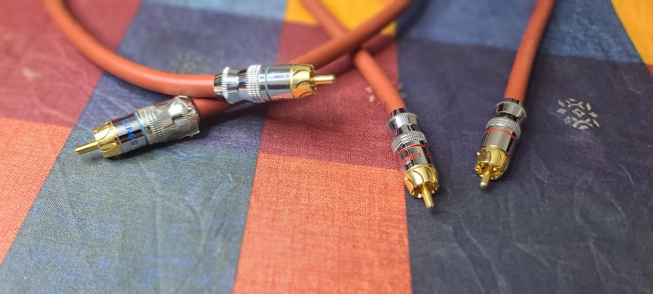 Sonic Link SG Message Audio Interconnect Cables(pair) 6