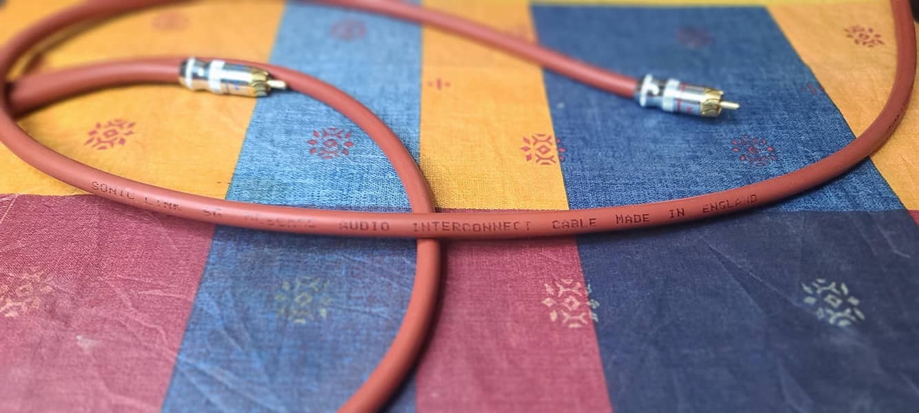Sonic Link SG Message Audio Interconnect Cables(pair) 7