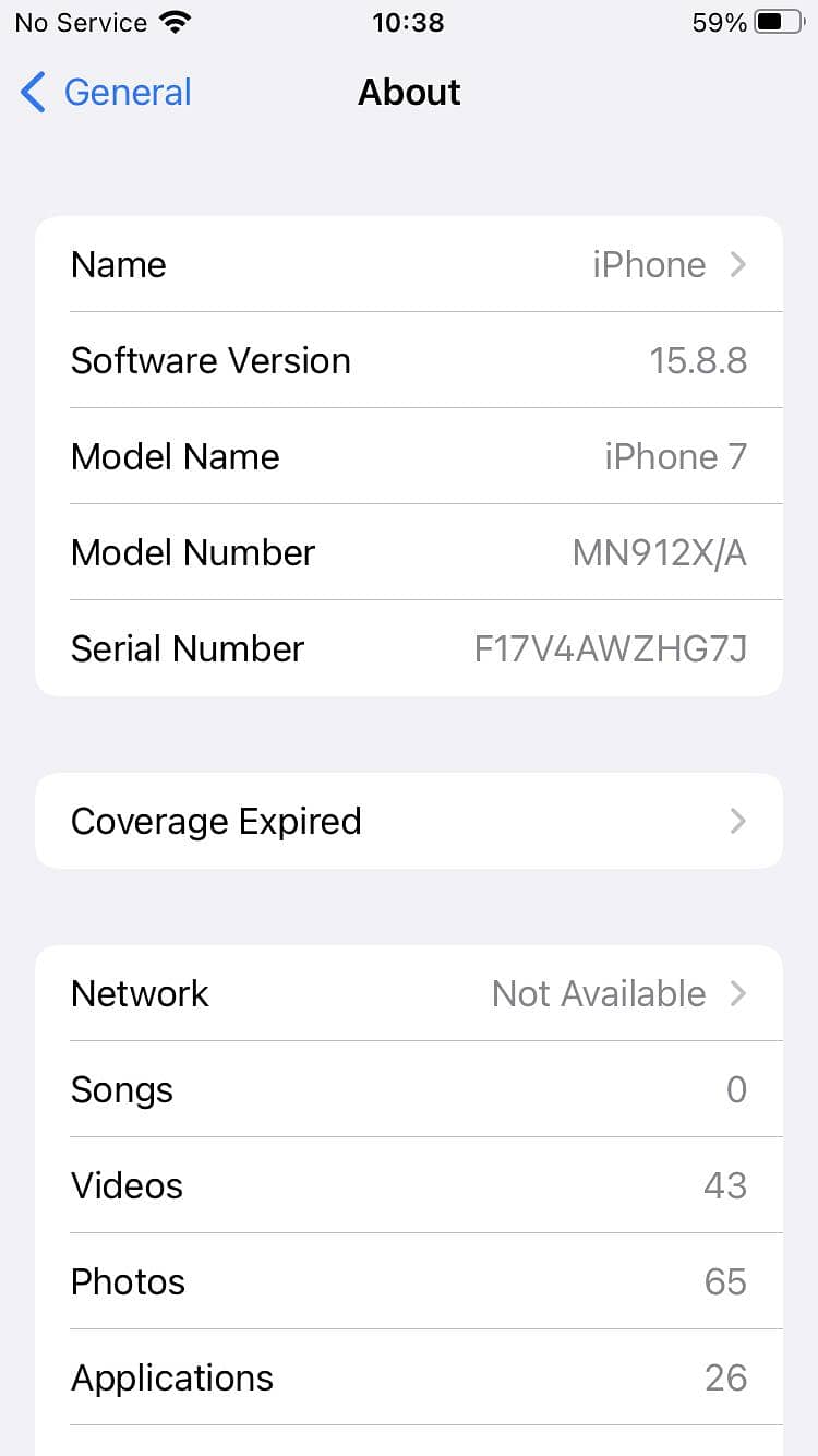 Apple iPhone 7 6