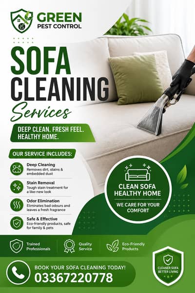 Sofa washing Cockroach Termite Fumigation spray water tank cleaning