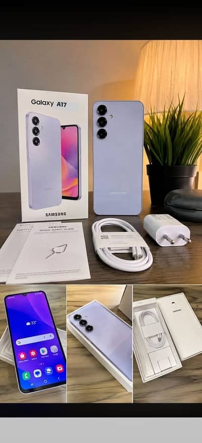 Samsung A17 8GB/256GB 1 Year warranty Just Box Open Condition 10/10