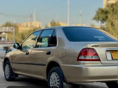 Honda City 2001 Golden Color very Good Condition look Like and Exellan