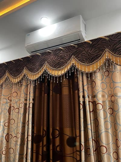 curtains and two pelmet for sale
