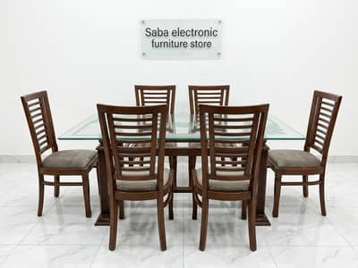 Sheesham Wood 6 Seater Dining Table