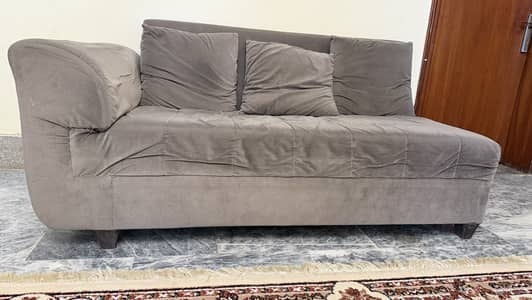 Sofa grey 5 seater