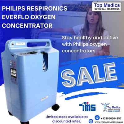 Philips EverFlo 5 Liter Oxygen Concentrator for Sale in Lahore