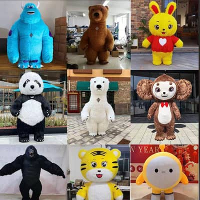 GORILLA PANDA TEDDY BEAR ALL TYPES OF COSTUME